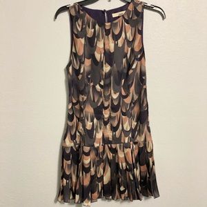 Fossil vintage purple mini dress
